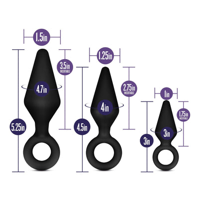 Luxe - Night Rimmer Kit - Black - The Dildo Hub