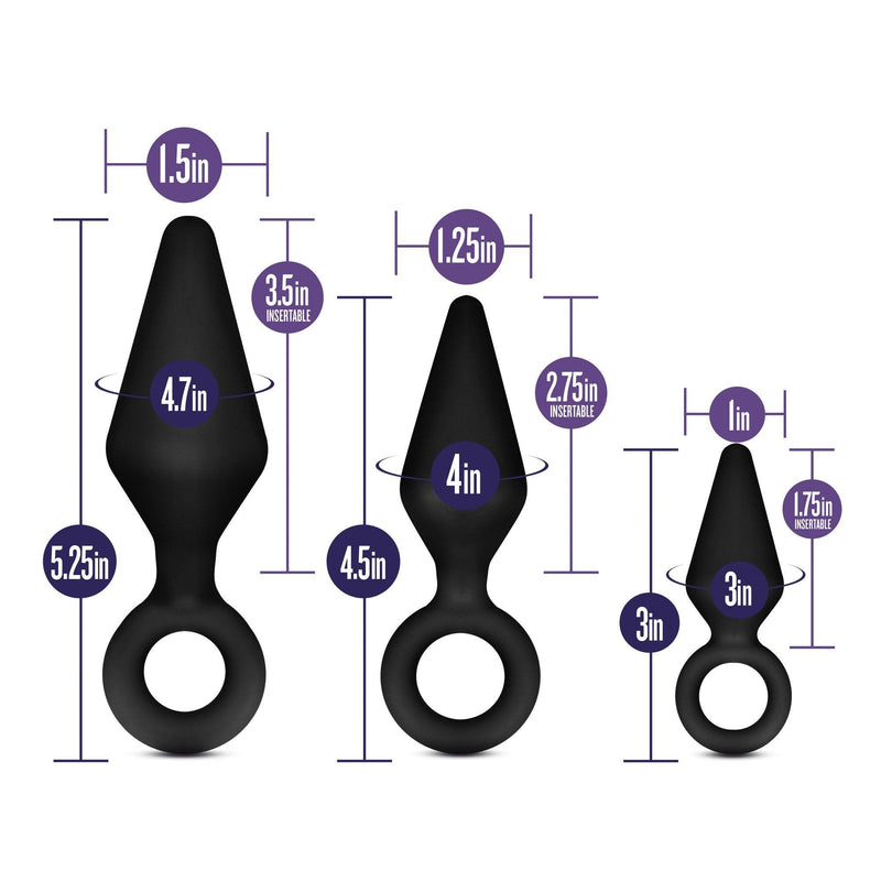 Luxe - Night Rimmer Kit - Black - The Dildo Hub