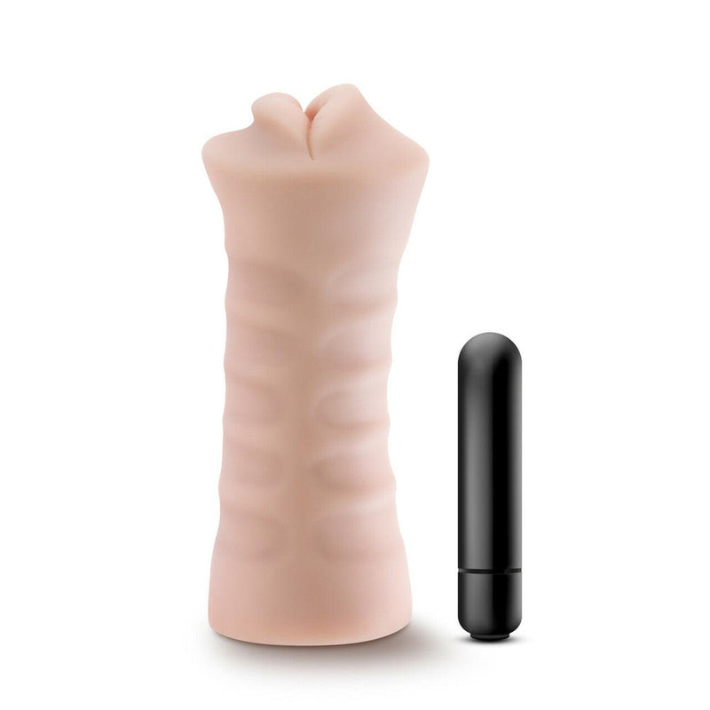 M for Men - Skye Mouth Masturbators - Vanilla | Blush - The Dildo Hub