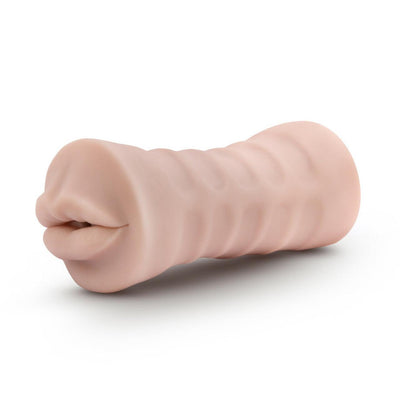 M for Men - Skye Mouth Masturbators - Vanilla | Blush - The Dildo Hub