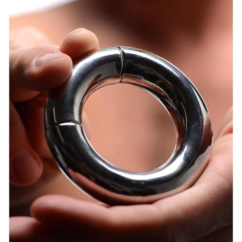 Magnetize Stainless Steel Magnetic Ball Stretcher - The Dildo Hub