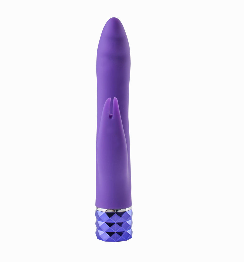 Maia Hailey Crystal Gems G-Spot Vibrator Purple - The Dildo Hub