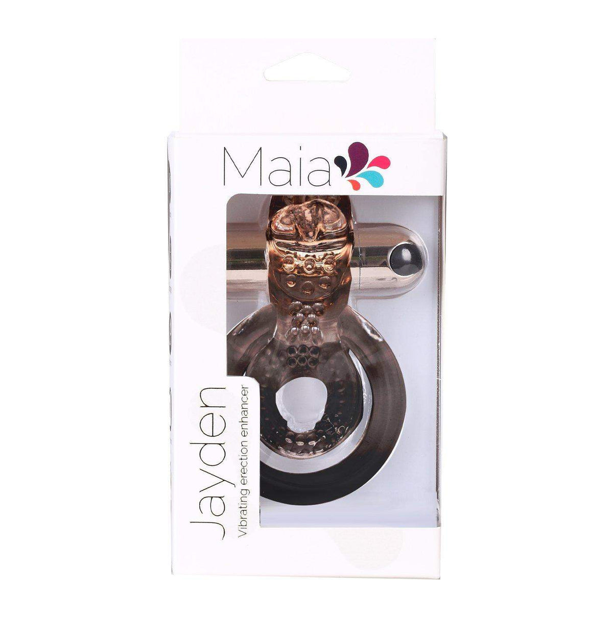 Maia Jayden Vibrating Erection Enhancer Ring Rose Gold - The Dildo Hub