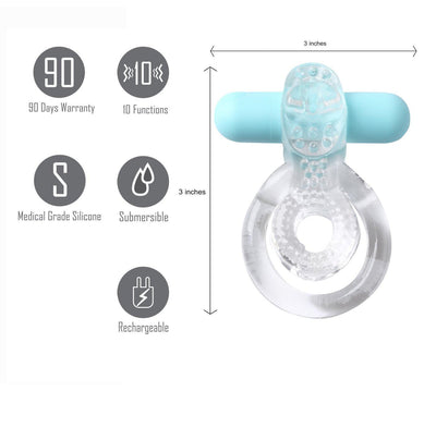 Maia Jayden Vibrating Erection Enhancer Ring - The Dildo Hub