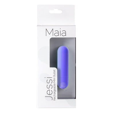 Maia Jessi Super Charged Mini Bullet Purple - The Dildo Hub