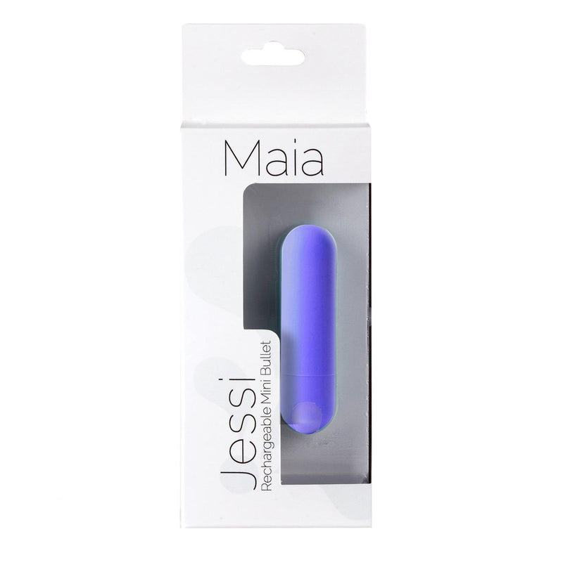 Maia Jessi Super Charged Mini Bullet Purple - The Dildo Hub