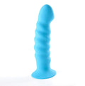 Maia Kendall Swirled Satin Finish - Neon Blue 8 inch.