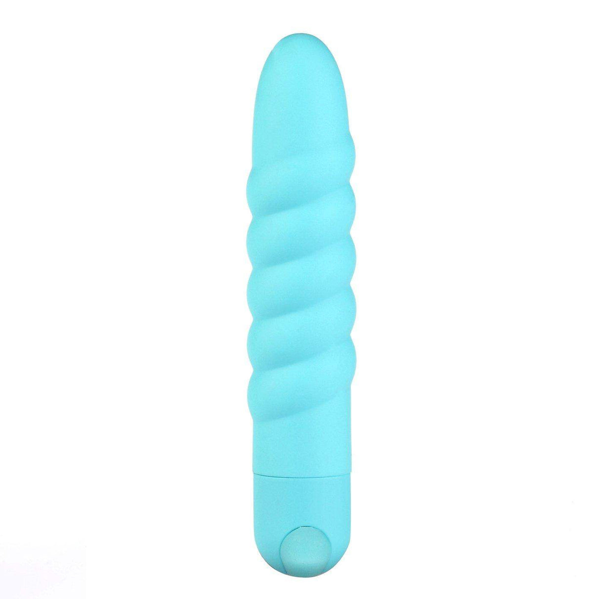 Maia Lola Silicone 10-Function Vibrating Twisty Bullet Blue - The Dildo Hub