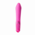 Maia Maddie Silicone 10-Function G-Spot Bullet Vibrator - Neon Pink