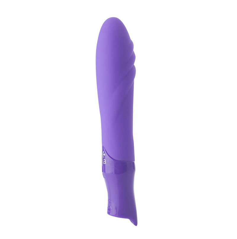 Maia Maddie Silicone 10-Function G-Spot Bullet Vibrator - Neon Purple - The Dildo Hub