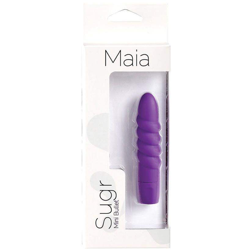 Maia Sugr Twissty 15-Function Mini Bullet Purple - The Dildo Hub