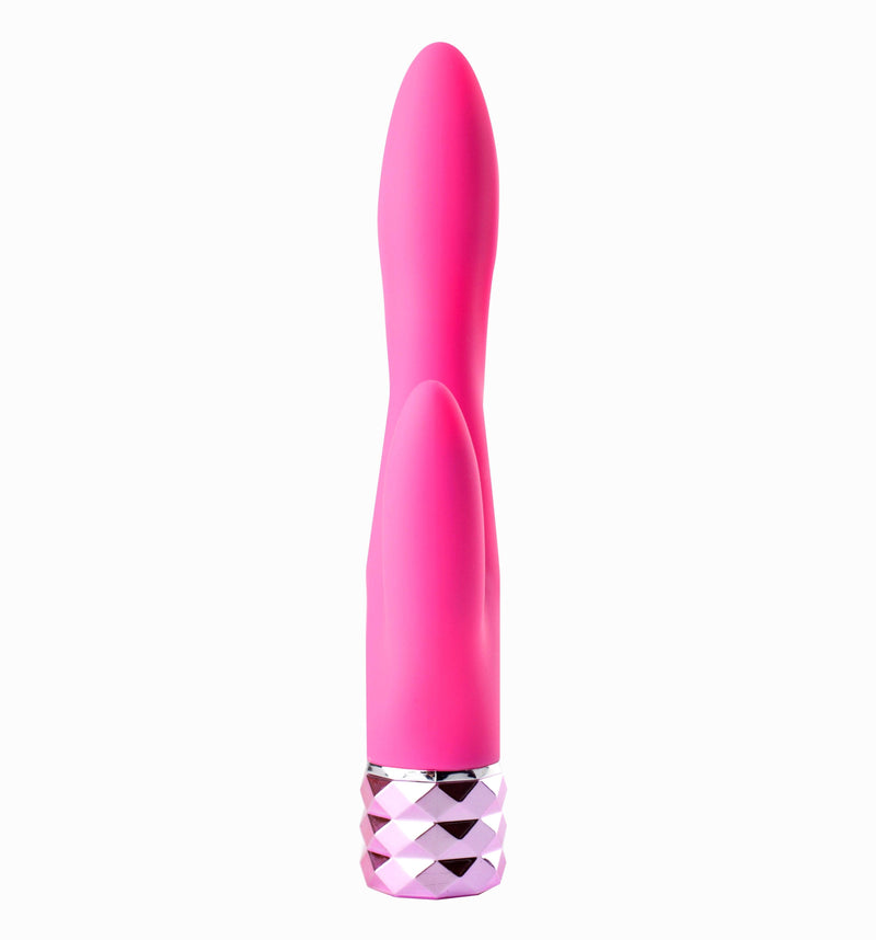 Maia Victoria Crystal Gems Dual Vibrator Pink - The Dildo Hub