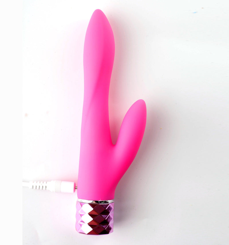 Maia Victoria Crystal Gems Dual Vibrator Pink - The Dildo Hub