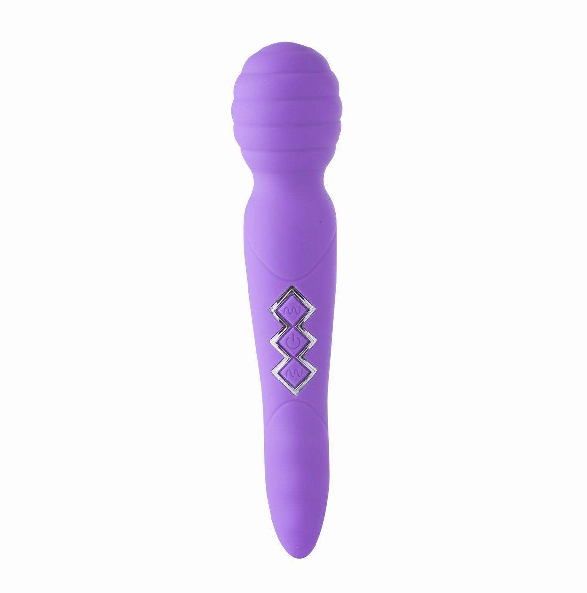 Maia Zoe Twistty Dual Vibrating Pleasure Wand Purple - The Dildo Hub