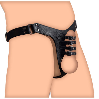 Male Chastity Harness - The Dildo Hub