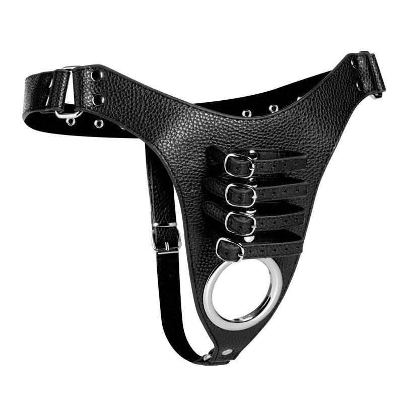 Male Chastity Harness - The Dildo Hub