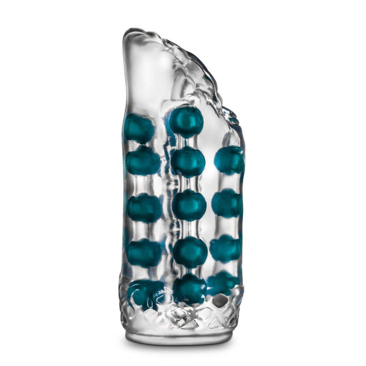 Male Masturbator M for Men Super Stroker - Clear | Blush - The Dildo Hub