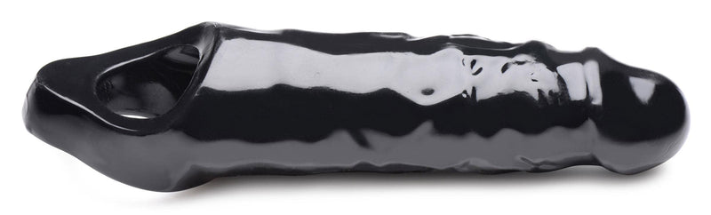 Mamba Cock Sheath Packaged - Black - The Dildo Hub