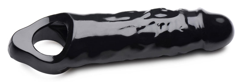 Mamba Cock Sheath Packaged - Black - The Dildo Hub