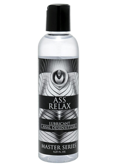 Master Series Ass Relax Desensitizing Lubricant - 4.25 oz - The Dildo Hub