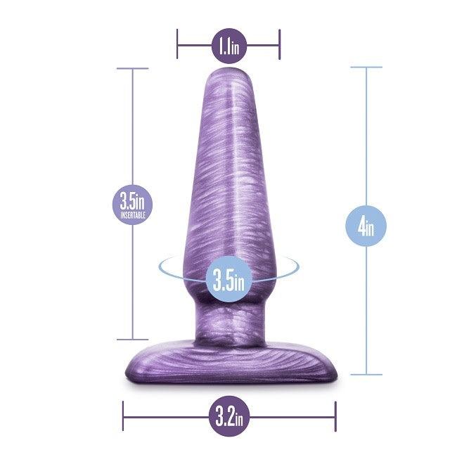 Medium Cosmic Plug - Purple - The Dildo Hub