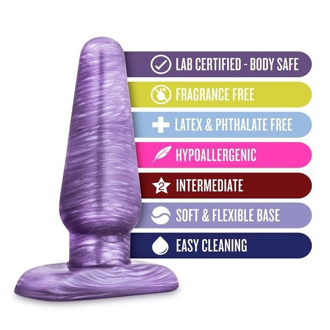 Medium Cosmic Plug - Purple - The Dildo Hub