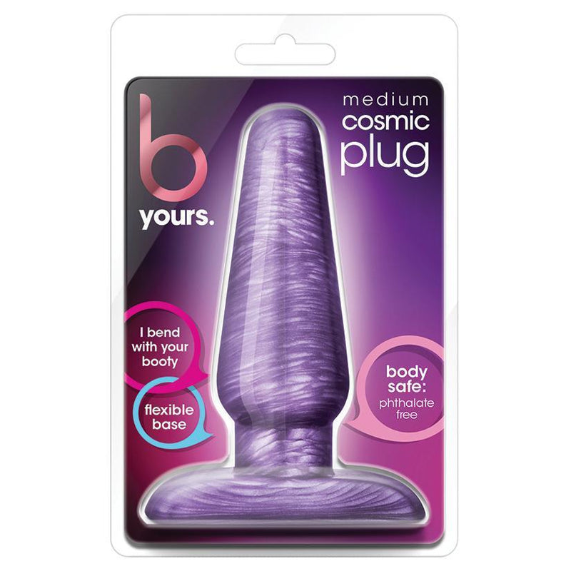 Medium Cosmic Plug - Purple - The Dildo Hub