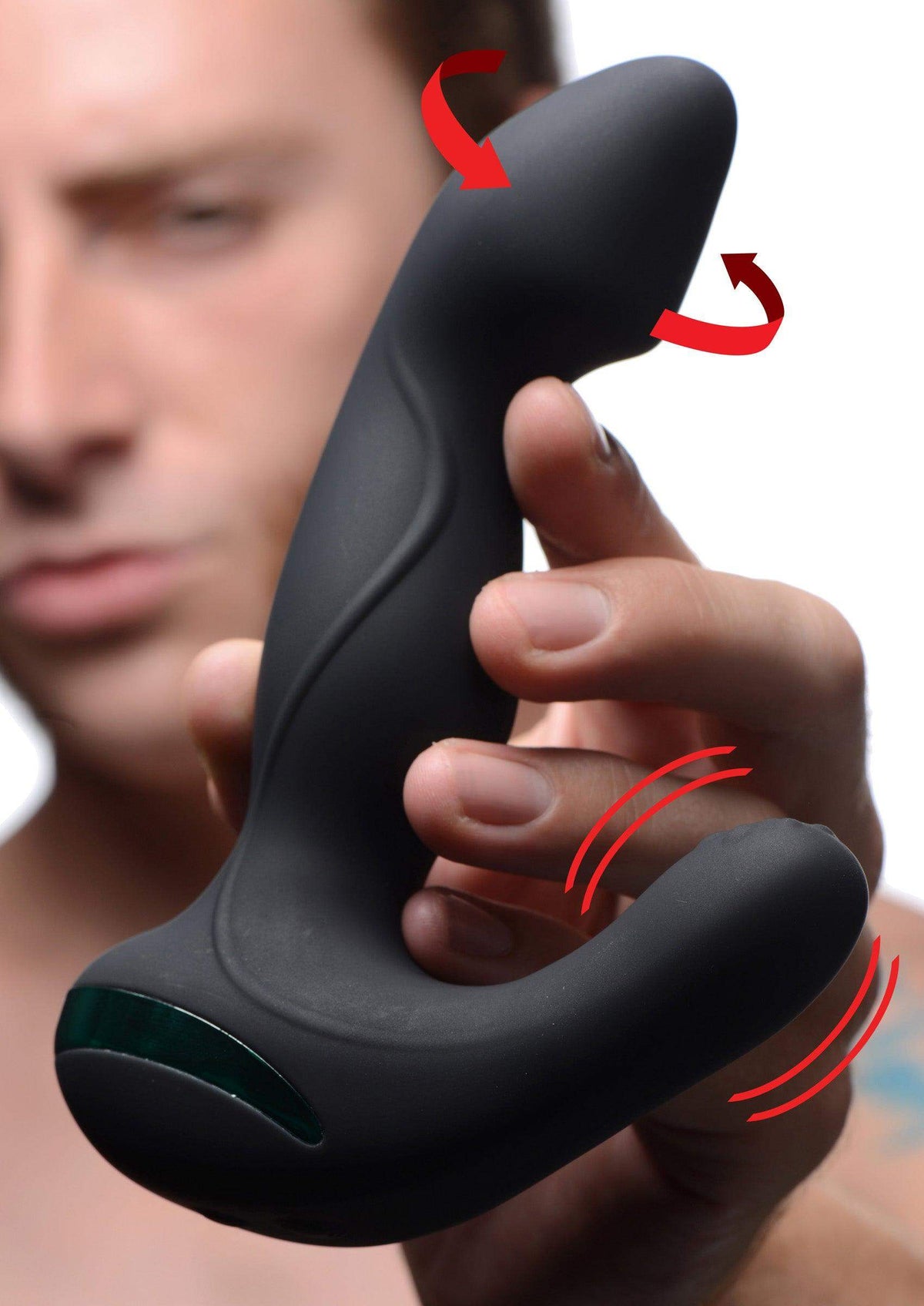 Mega Maverick 10X Rotating Vibrating Prostate Stimulator - The Dildo Hub