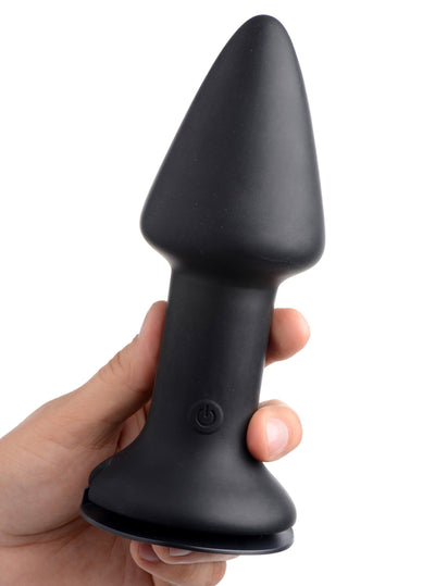 Mega Spade 10x Vibrating XL Silicone Plug - The Dildo Hub