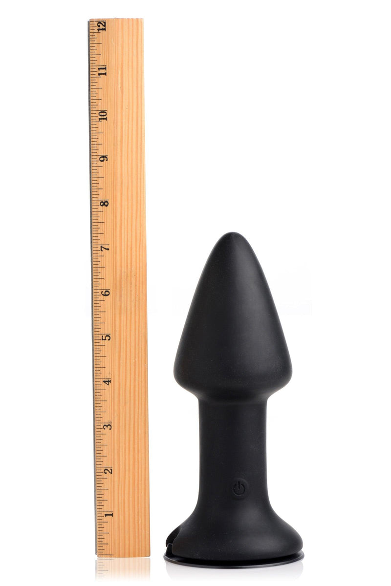 Mega Spade 10x Vibrating XL Silicone Plug - The Dildo Hub