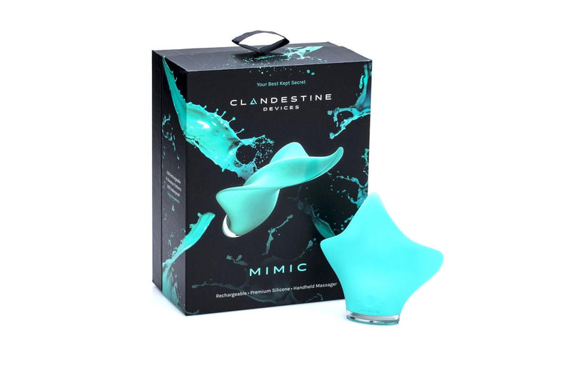 Mimic Massager - Seafoam | Clandestine Devices - The Dildo Hub