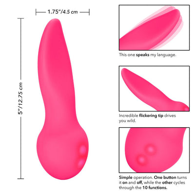 Mini Marvels Silicone - Marvelous Flicker - The Dildo Hub