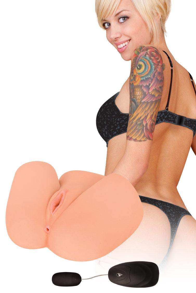 Mistress Zoe Jackhammer Butt- Flesh - The Dildo Hub