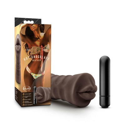 Mouth Masturbator Hot Chocolate Heather - Chocolate | Blush - The Dildo Hub