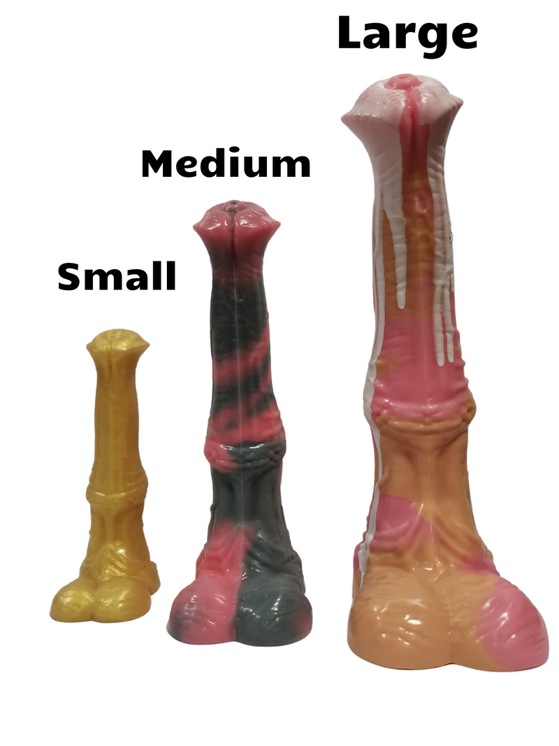 Mustang | Medium-Sized Animal Horse Dildo by Bad Wolf® Sex Toys from Bad Wolf