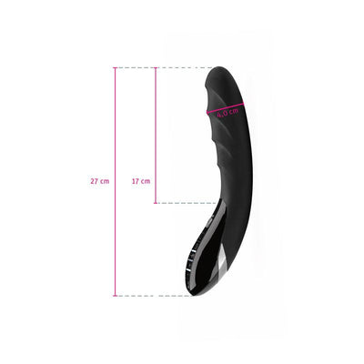 Mystim Sizzling Simon E-Stim Vibrator-Black Edition - The Dildo Hub