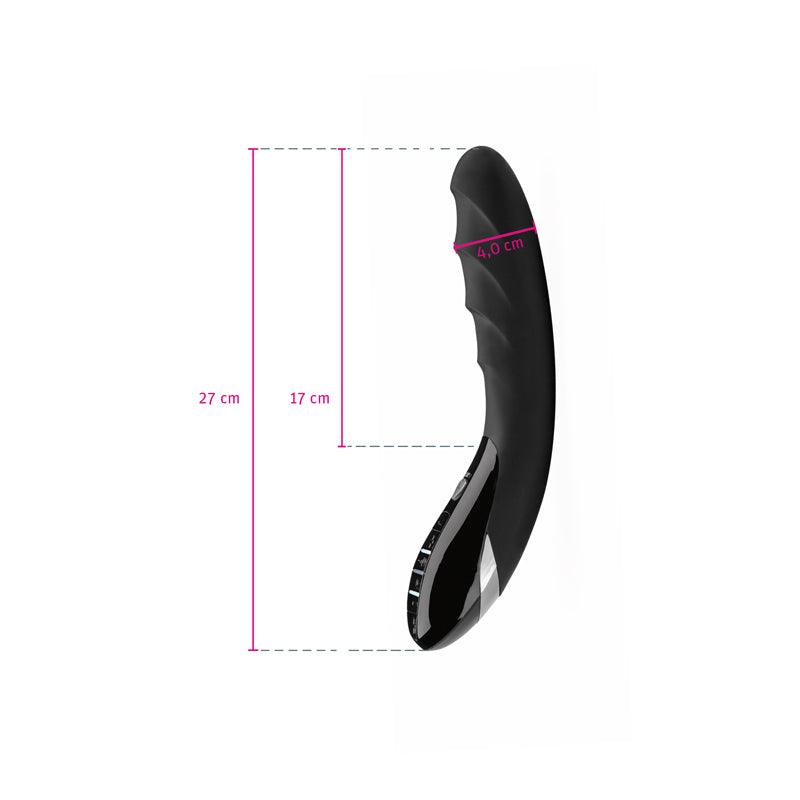 Mystim Sizzling Simon E-Stim Vibrator-Black Edition - The Dildo Hub