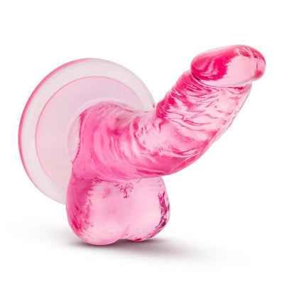 Naturally Yours - 4 Inch Mini Cock - Pink - The Dildo Hub