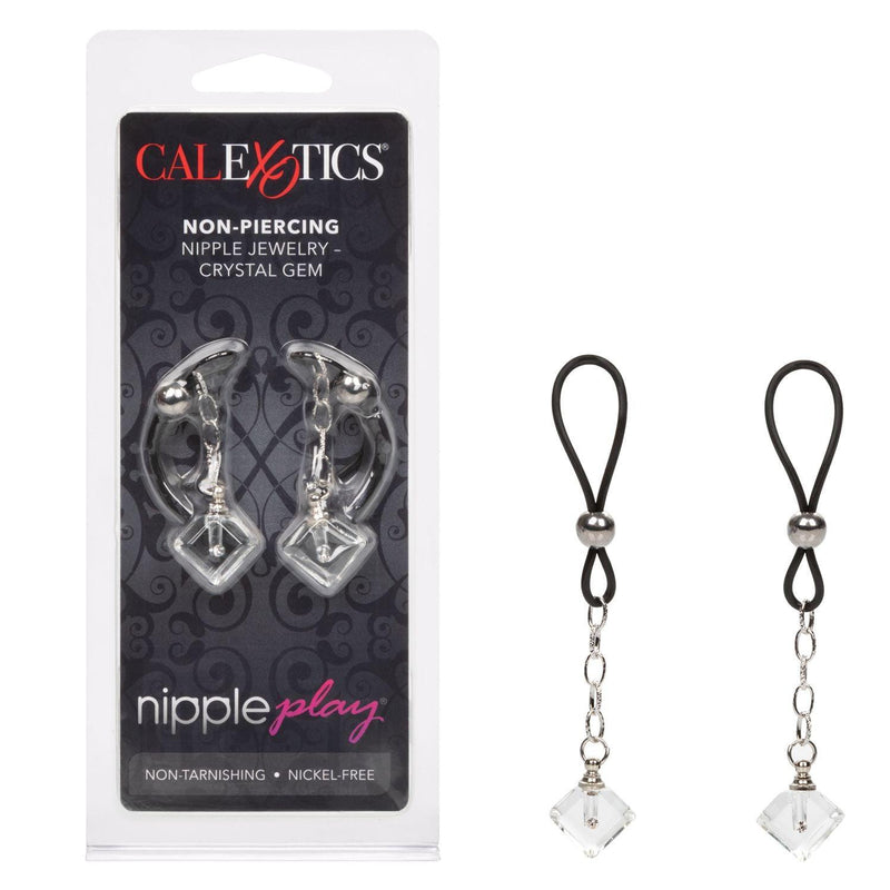 Nipple Play Non-Piercing Nipple Jewelry Crystal Gem | CalExotics - The Dildo Hub