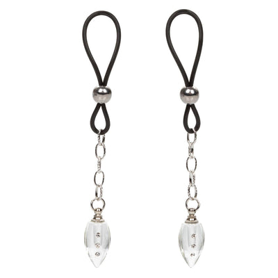 Nipple Play Non-Piercing Nipple Jewelry Crystal Teardrop | CalExotics - The Dildo Hub