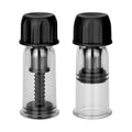 Nipple Play Vacuum Twist Suckers - Black | CalExotics