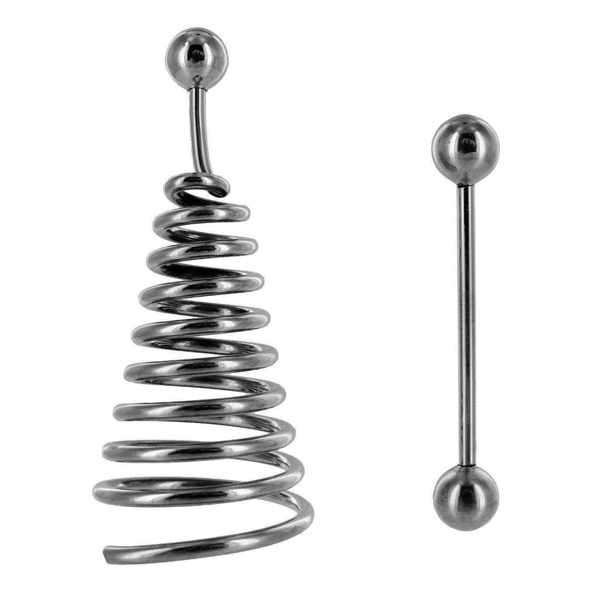 Nipple Spiral Extender and Barbel - The Dildo Hub