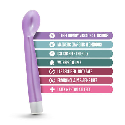 Noje - G Slim Rechargeable - Wisteria - The Dildo Hub