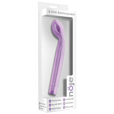 Noje - G Slim Rechargeable - Wisteria - The Dildo Hub