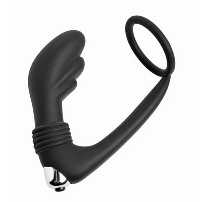 Nova Silicone Cock Ring and Prostate Vibe - The Dildo Hub