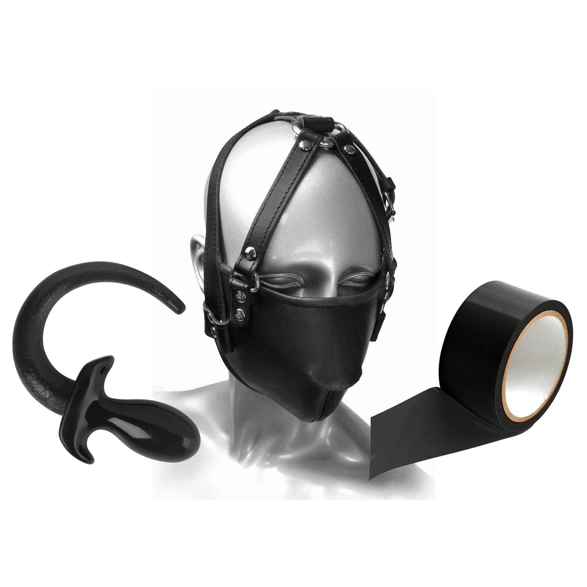 On All Fours Puppy Play Fantasy Bondage Kit - The Dildo Hub