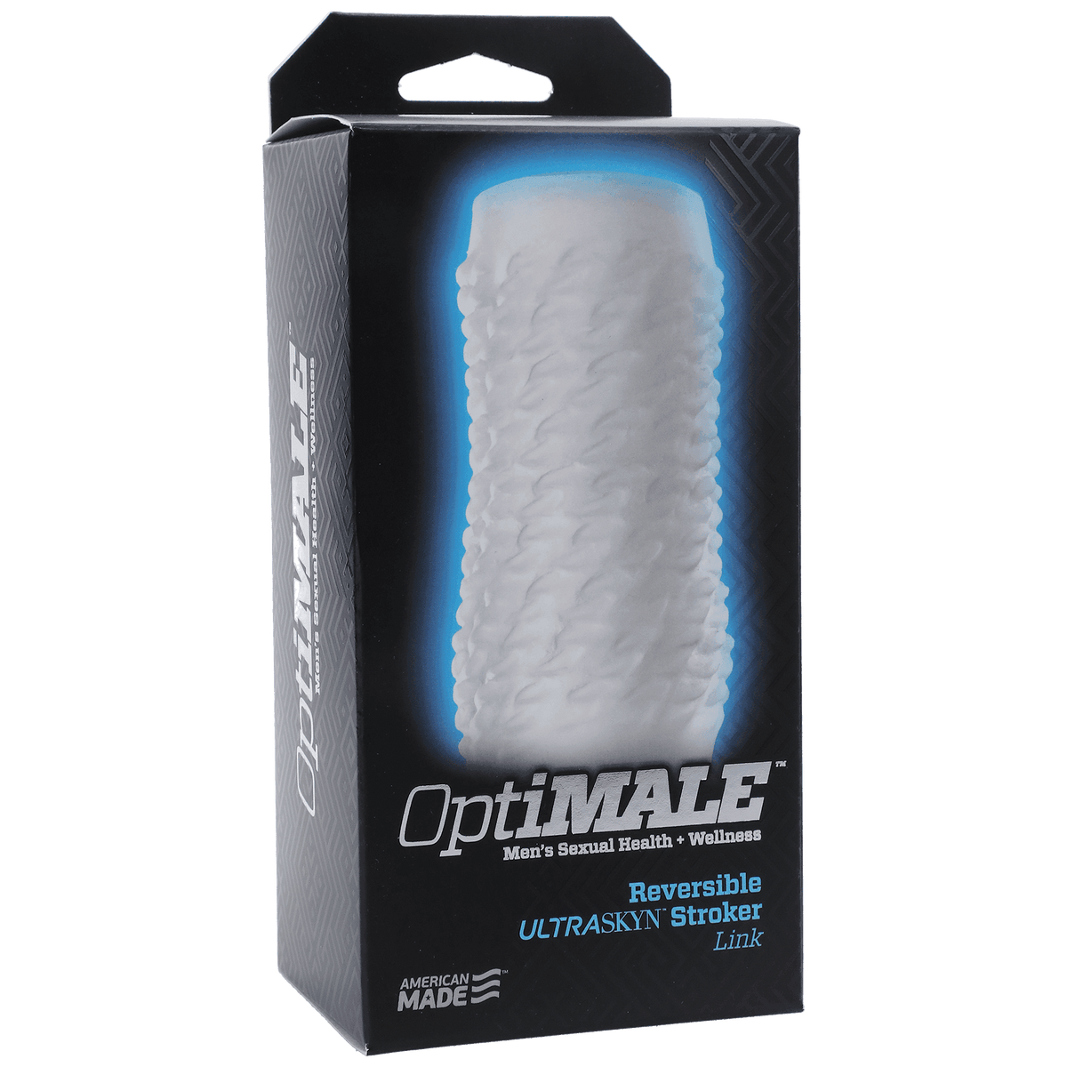 Optimale Reversible Ultraskyn Stroker - Link - Frost | Doc Johnson - The Dildo Hub