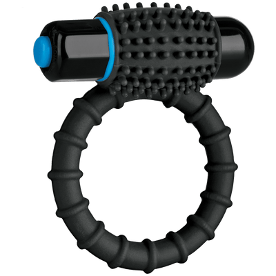 Optimale Vibrating C Cock Ring - Black | Doc Johnson - The Dildo Hub