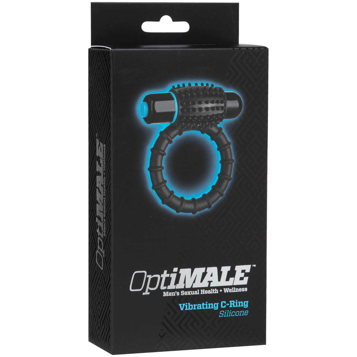 Optimale Vibrating C Cock Ring - Black | Doc Johnson - The Dildo Hub