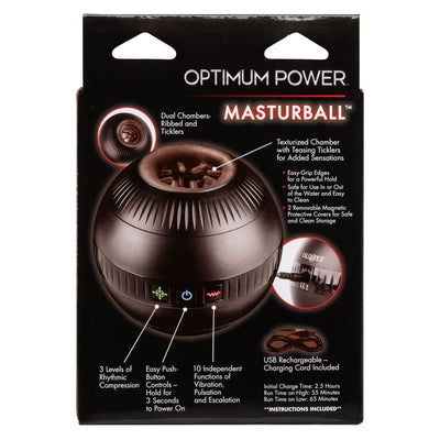 Optimum Power Vibrating Masturball | CalExotics - The Dildo Hub